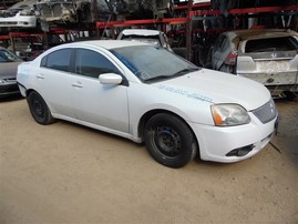 2012 MITSUBISHI GALANT ES WHITE 2.4 AT 203979